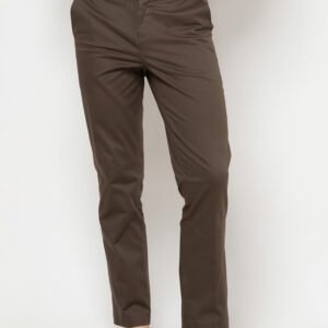 Gianni Visentin Celana Panjang Pria Slim Fit Coklat - 3406
