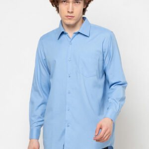 Raymond Renne Kemeja Pria Lengan Panjang Regular Fit Biru - 4939