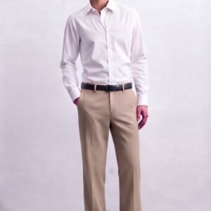 Gianni Visentin Celana Panjang Pria Slim Fit Medium Brown - 4119